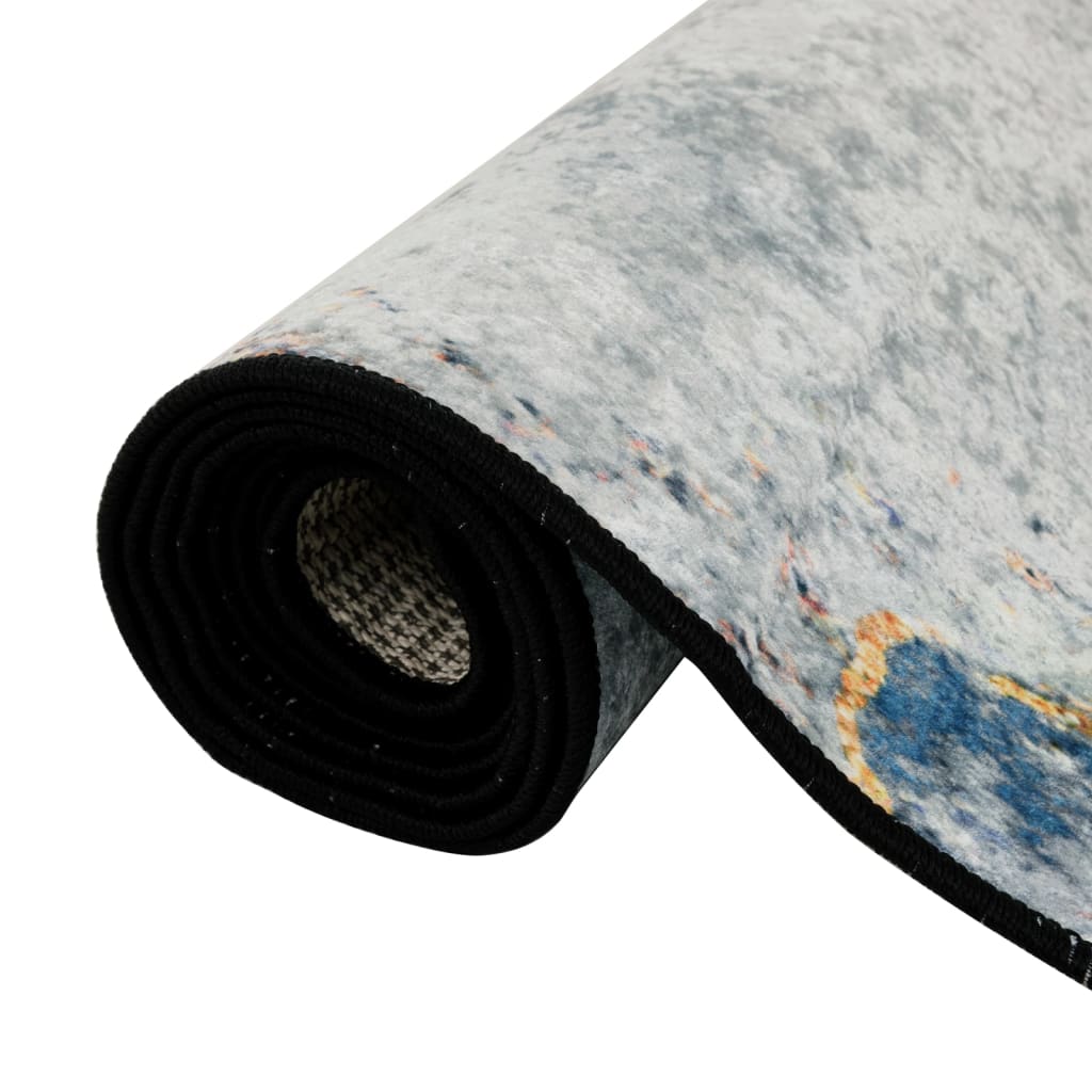 vidaXL Rug Washable Multicolour 80x150 cm