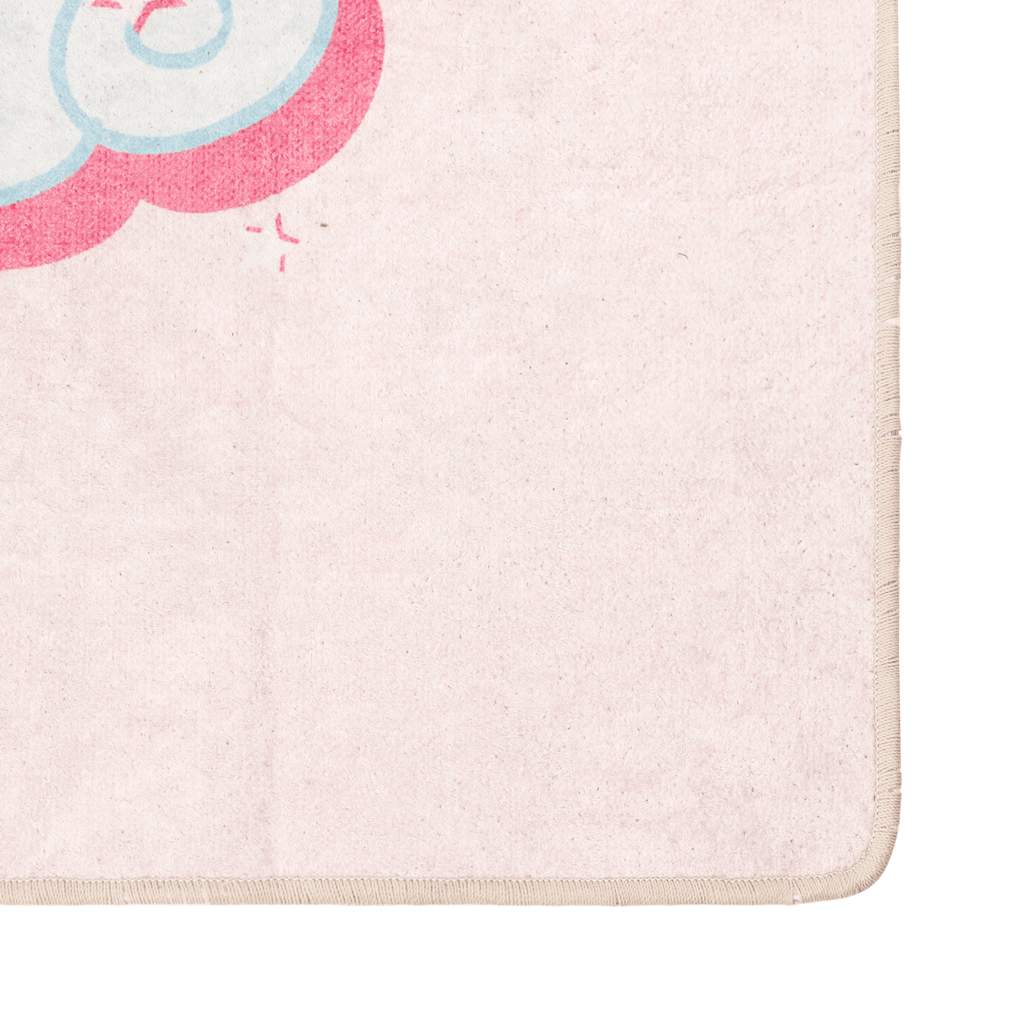 vidaXL Kids'Rug Pink 160x230 cm Unicorn Washable
