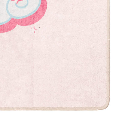 vidaXL Kids'Rug Pink 160x230 cm Unicorn Washable