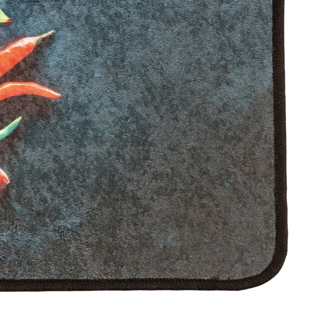 vidaXL Kitchen Rug Multicolour 60x180 cm Washable