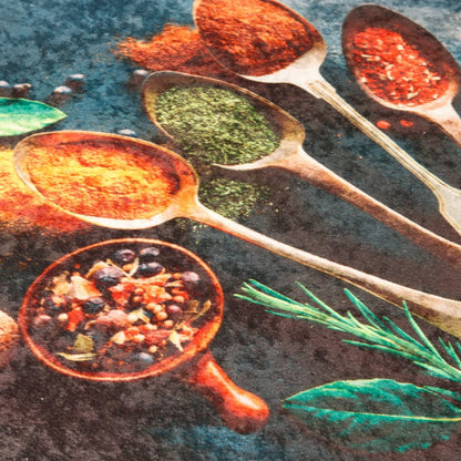 vidaXL Kitchen Rug Multicolour 60x180 cm Washable Anti Slip