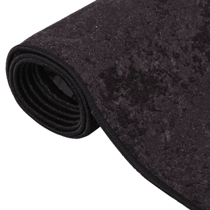 vidaXL Rug Washable Anthracite 400x300 cm