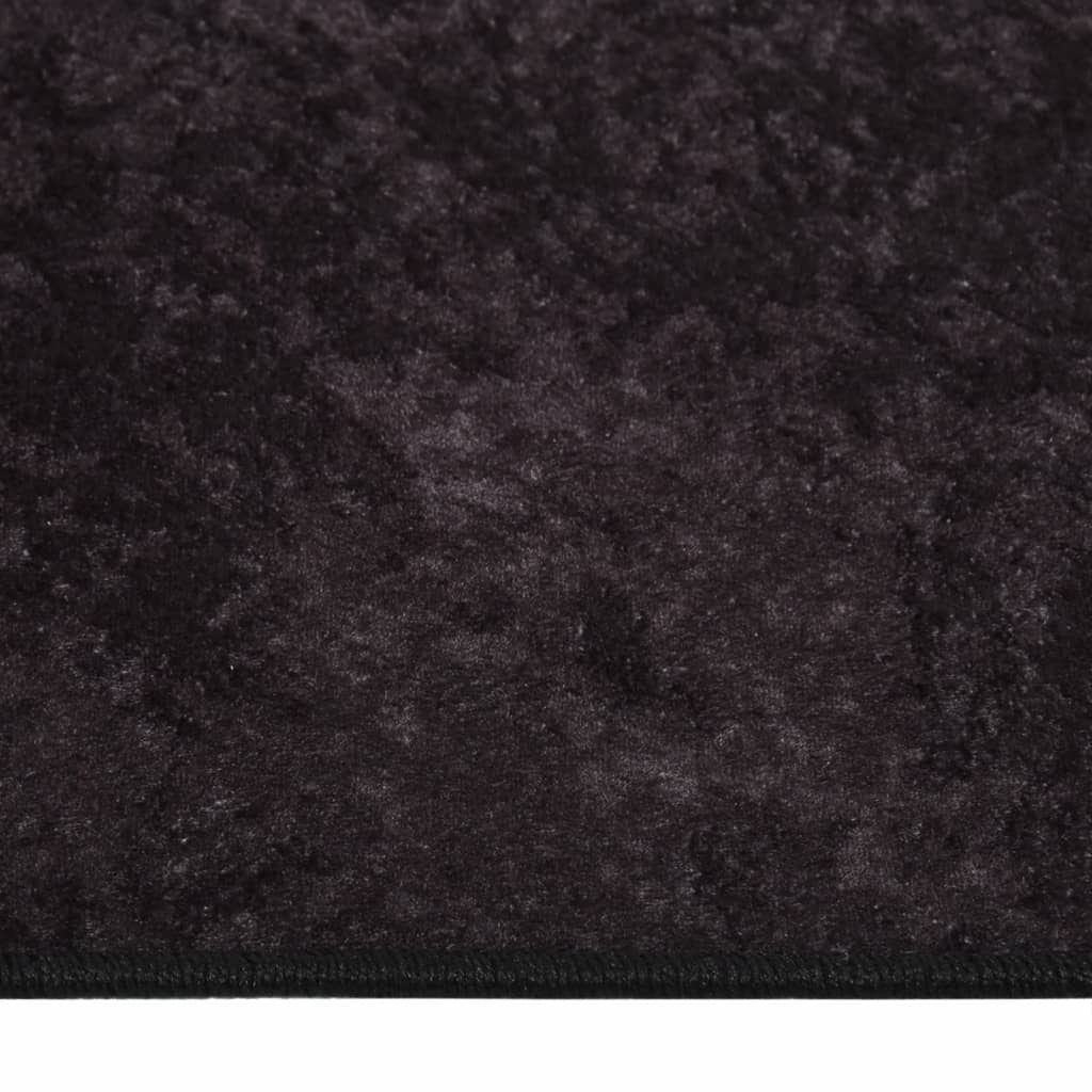 vidaXL Rug Washable Anthracite 400x300 cm