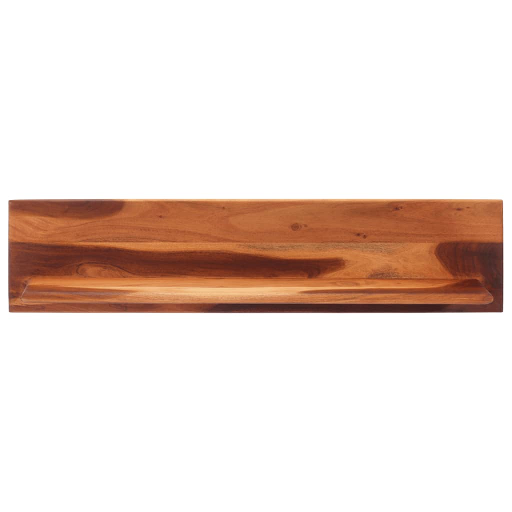 vidaXL Wall Shelves 2 pcs 112x20x26 cm Solid Wood Acacia