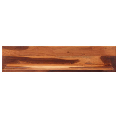 vidaXL Wall Shelves 2 pcs 112x20x26 cm Solid Wood Acacia