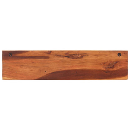 vidaXL Wall Shelves 2 pcs 112x20x26 cm Solid Wood Acacia