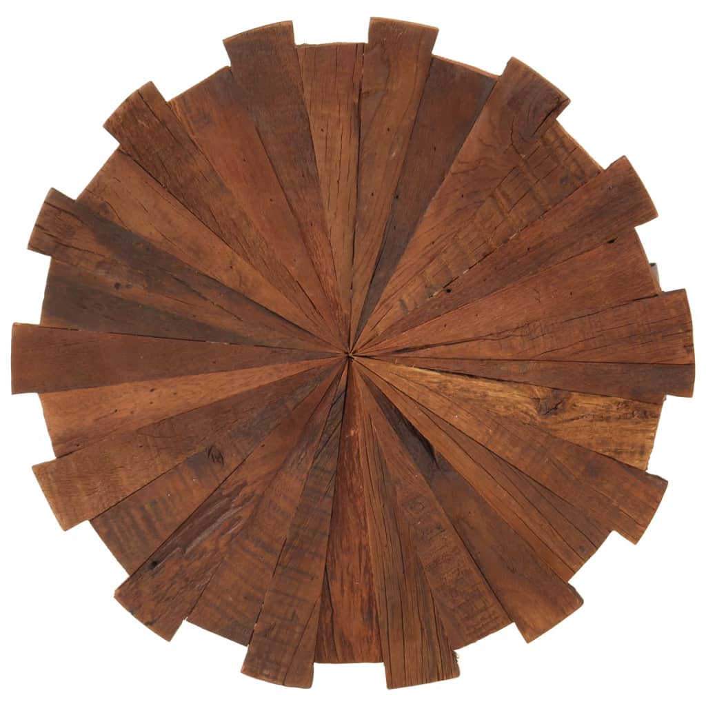 vidaXL Coffee Tables 2 pcs Solid Wood Reclaimed and Iron