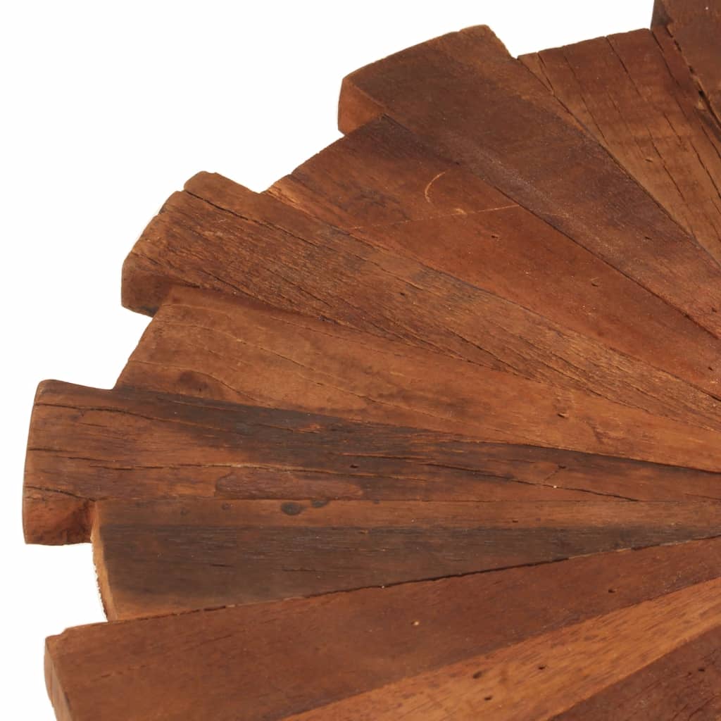vidaXL Coffee Tables 2 pcs Solid Wood Reclaimed and Iron