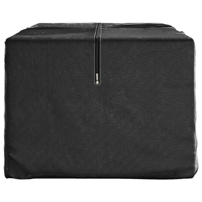 vidaXL Christmas Tree Storage Bag Black 135x40x55 cm Polyethylene