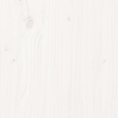 vidaXL Bed Frame without Mattress White 120x200 cm Solid Wood Pine