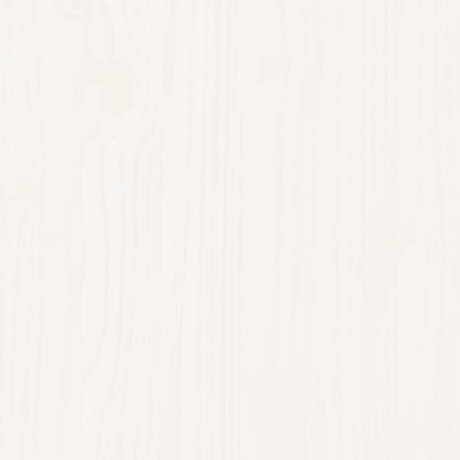 vidaXL Bed Frame without Mattress White 90x190 cm Single Solid Wood Pine