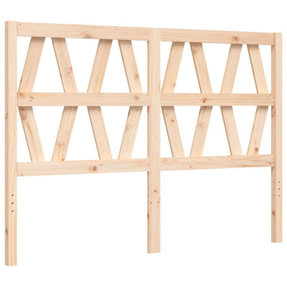 vidaXL Bed Frame without Mattress 140x200 cm Solid Wood Pine