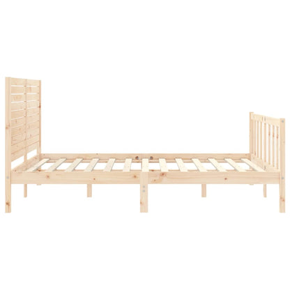 vidaXL Bed Frame without Mattress 160x200 cm Solid Wood Pine