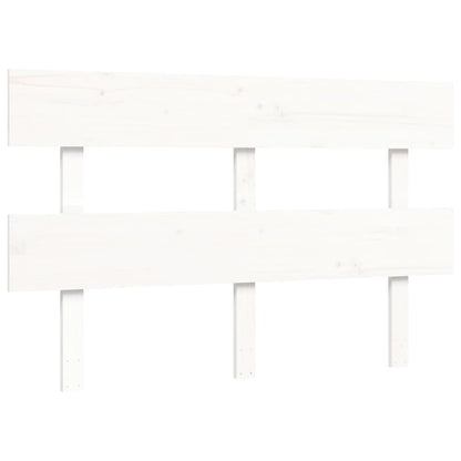 vidaXL Bed Frame without Mattress White 120x200 cm Solid Wood Pine