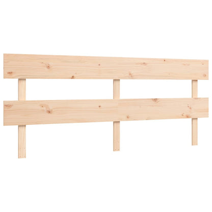 vidaXL Bed Frame without Mattress 200x200 cm Solid Wood Pine