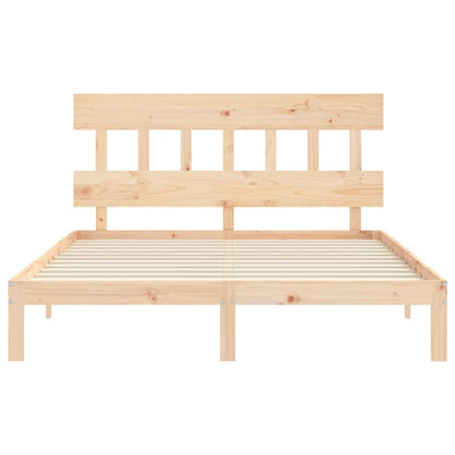 vidaXL Bed Frame without Mattress 160x200 cm Solid Wood Pine