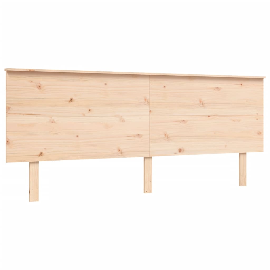 vidaXL Bed Frame without Mattress 200x200 cm Solid Wood Pine