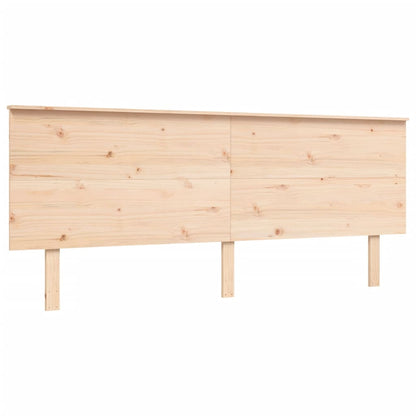vidaXL Bed Frame without Mattress 200x200 cm Solid Wood Pine