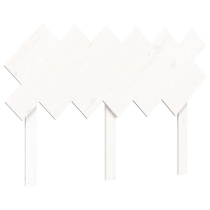 vidaXL Bed Frame without Mattress White Small Double Solid Wood Pine