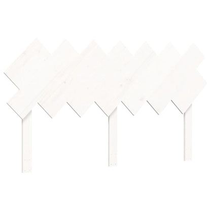 vidaXL Bed Frame without Mattress White 140x200 cm Solid Wood Pine
