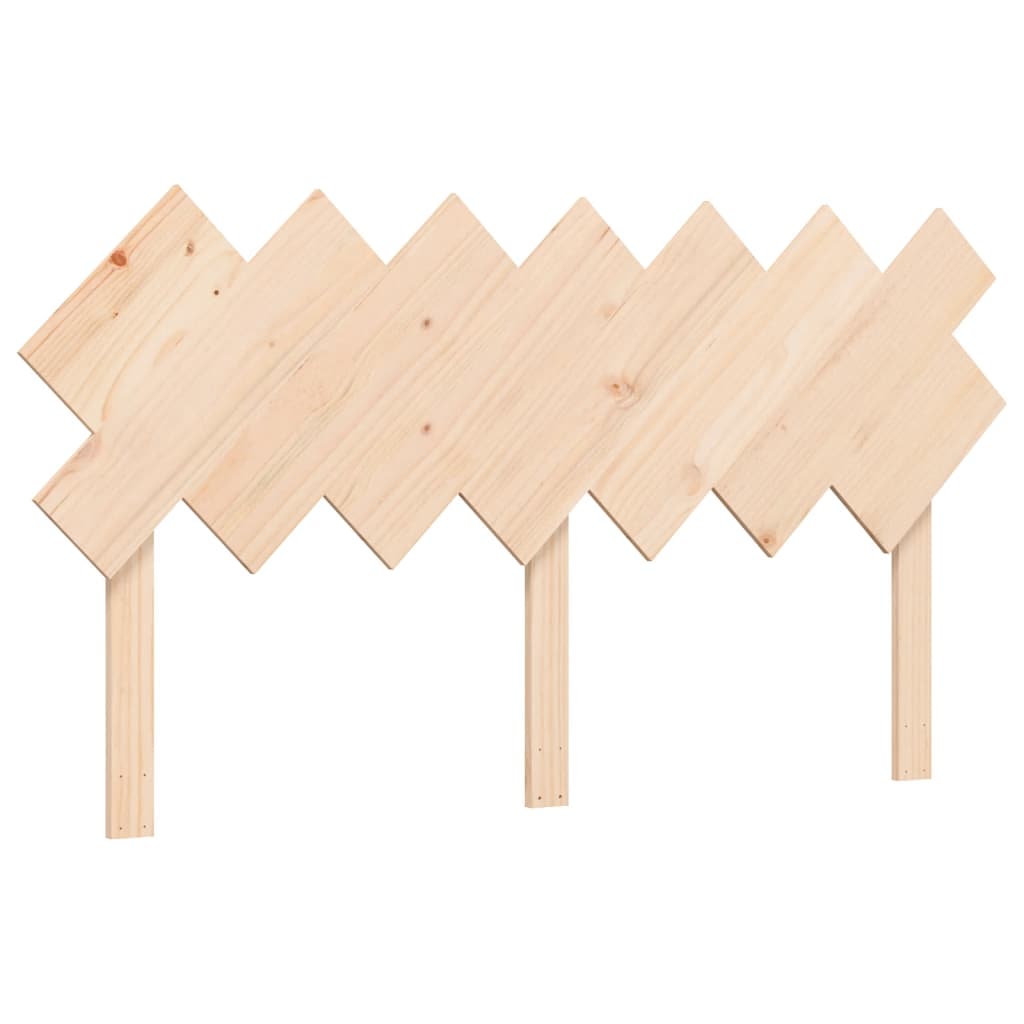 vidaXL Bed Frame without Mattress King Size Solid Wood Pine