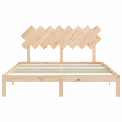 vidaXL Bed Frame without Mattress 160x200 cm Solid Wood Pine