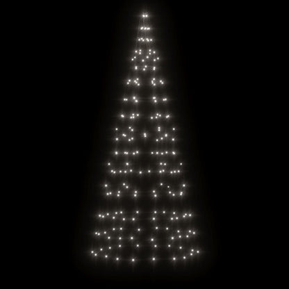 vidaXL LED Christmas Tree 200 LEDs Cold White 180 cm