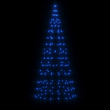 vidaXL LED Christmas Tree 200 LEDs Blue 180 cm