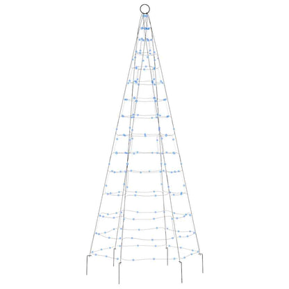 vidaXL LED Christmas Tree 200 LEDs Blue 180 cm