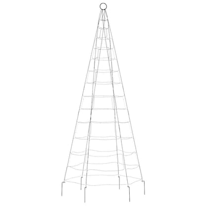 vidaXL LED Christmas Tree 200 LEDs Blue 180 cm