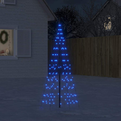 vidaXL LED Christmas Tree 200 LEDs Blue 180 cm