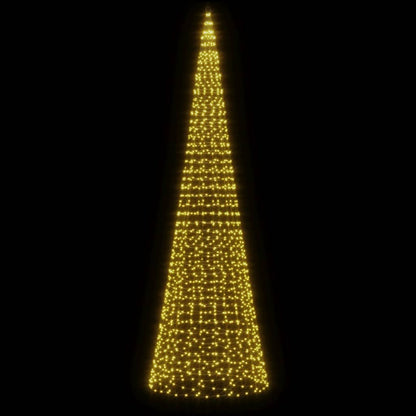 vidaXL LED Christmas Tree 1534 LEDs Warm White 500 cm