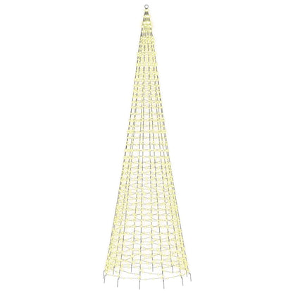 vidaXL LED Christmas Tree 1534 LEDs Warm White 500 cm