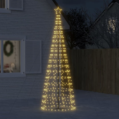 vidaXL LED Christmas Tree 570 LEDs Warm White 300 cm