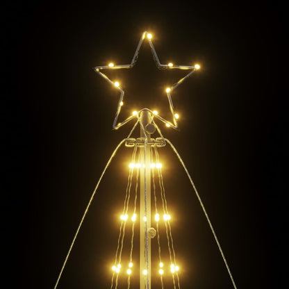 vidaXL LED Christmas Tree 1554 LEDs Warm White 500 cm