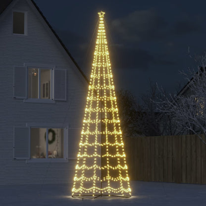 vidaXL LED Christmas Tree 1554 LEDs Warm White 500 cm