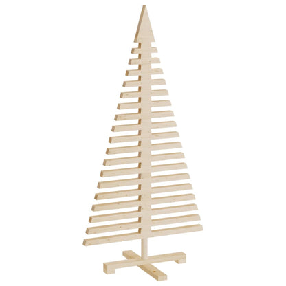 vidaXL Wooden Christmas Trees for Decoration 3 pcs Solid Wood Pine
