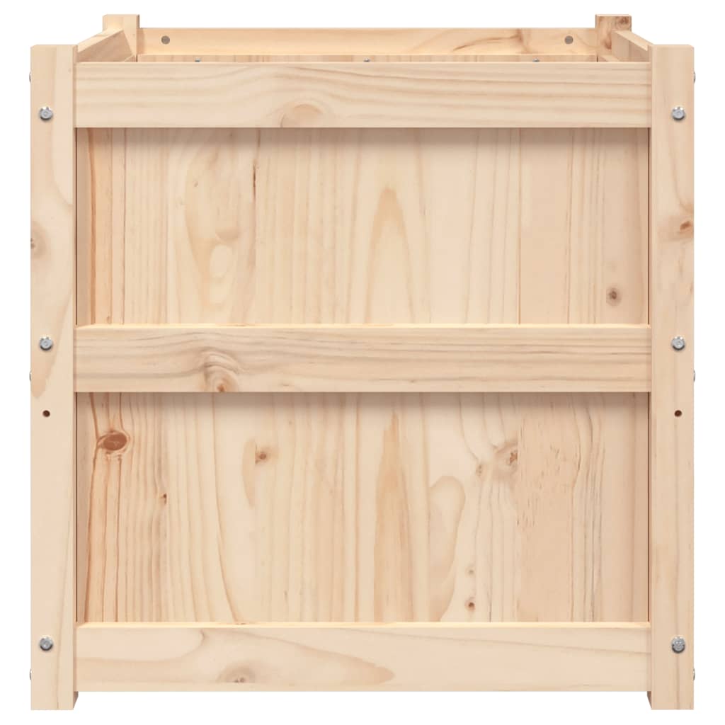 vidaXL Garden Planters 2 pcs Solid Wood Pine