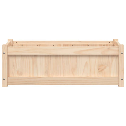 vidaXL Garden Planters 2 pcs Solid Wood Pine