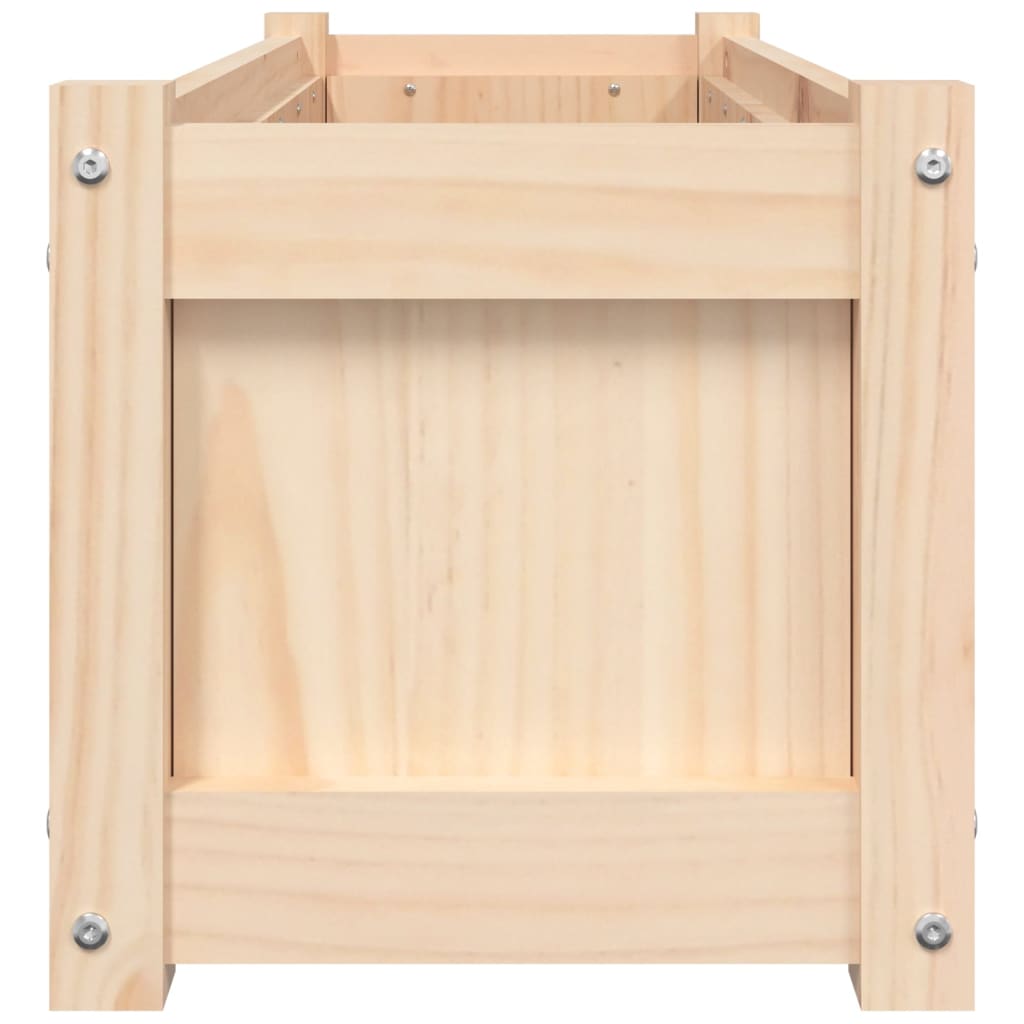 vidaXL Garden Planters 2 pcs Solid Wood Pine