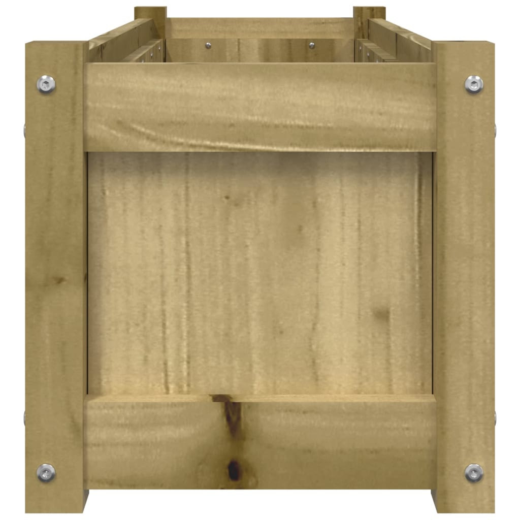 vidaXL Garden Planter 90x31x31 cm Impregnated Wood Pine