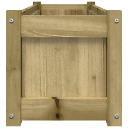 vidaXL Garden Planter 90x31x31 cm Impregnated Wood Pine