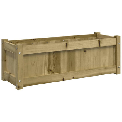 vidaXL Garden Planters 2 pcs Impregnated Wood Pine