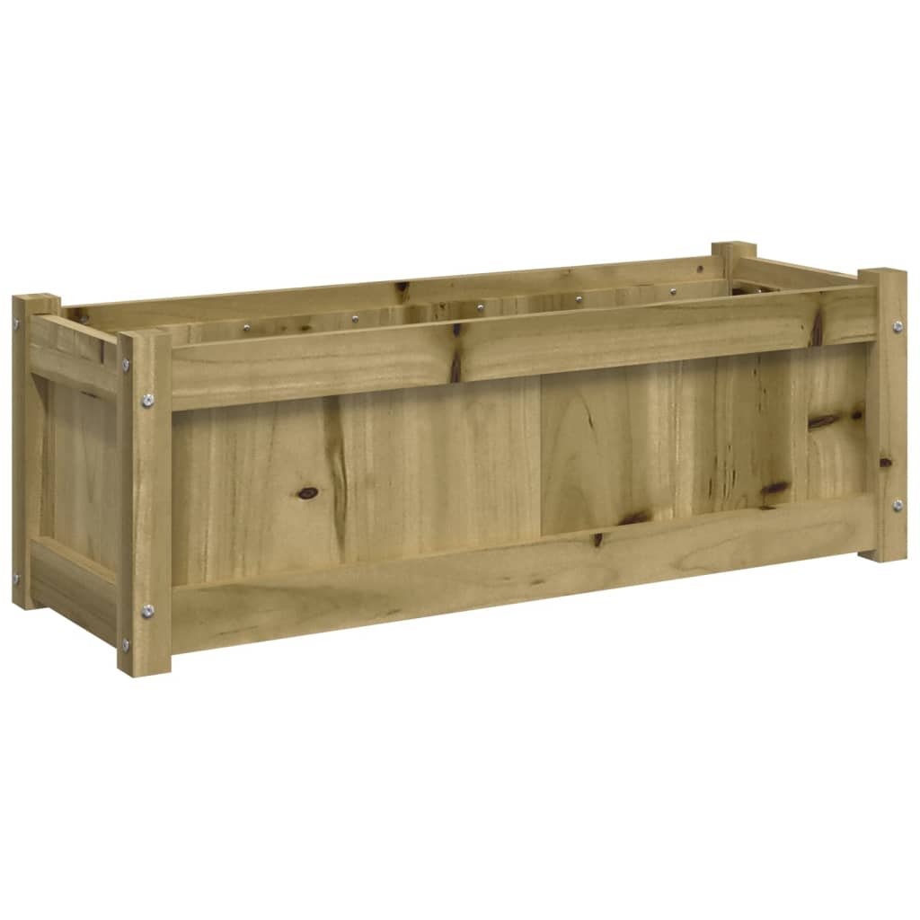 vidaXL Garden Planters 2 pcs Impregnated Wood Pine