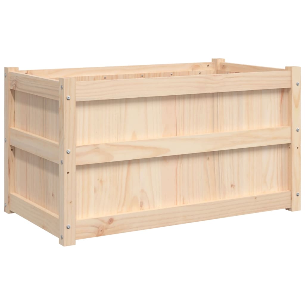 vidaXL Garden Planter 90x50x50 cm Solid Wood Pine