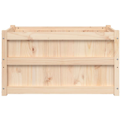 vidaXL Garden Planters 2 pcs Solid Wood Pine