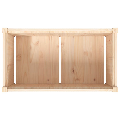 vidaXL Garden Planters 2 pcs Solid Wood Pine
