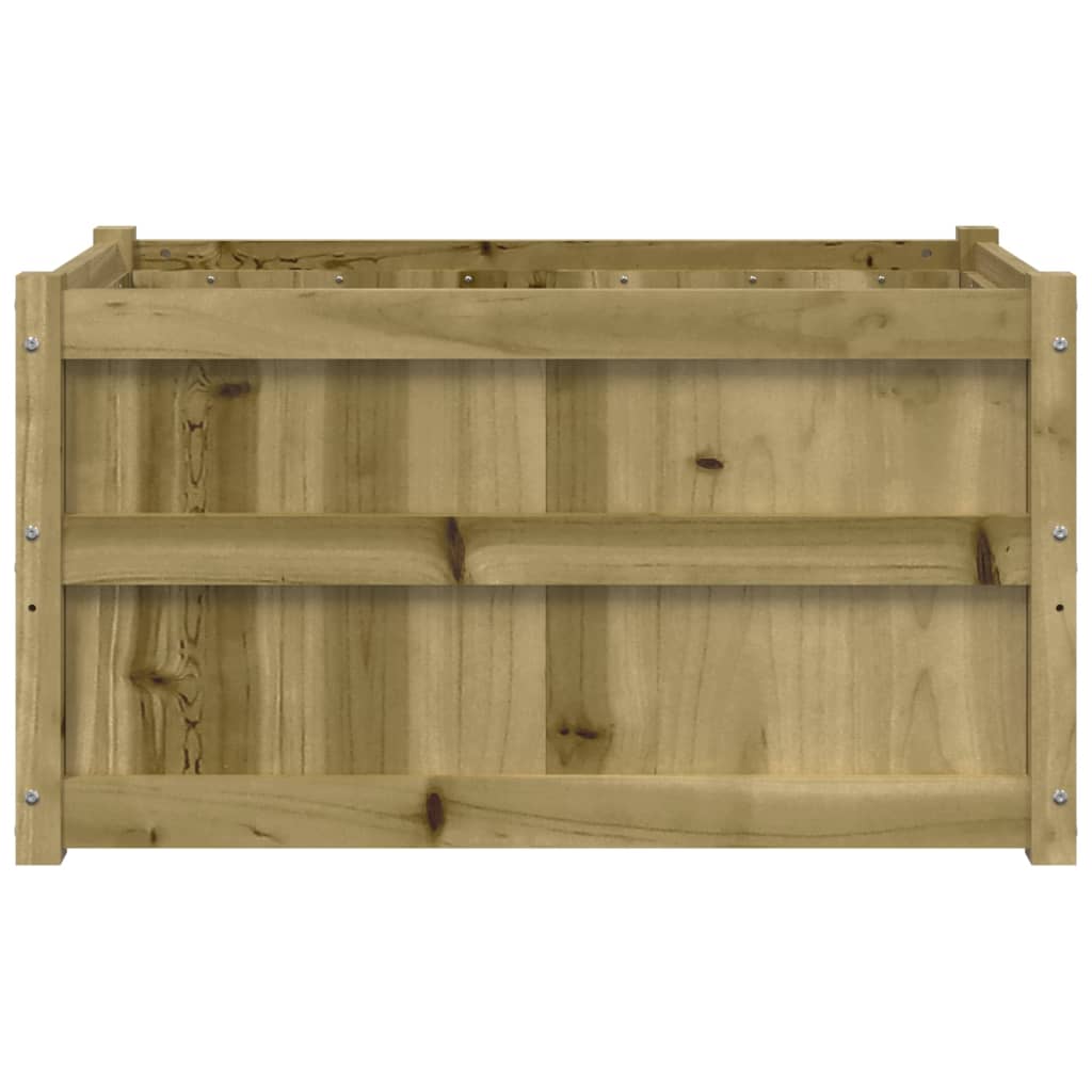vidaXL Garden Planter 90x50x50 cm Impregnated Wood Pine