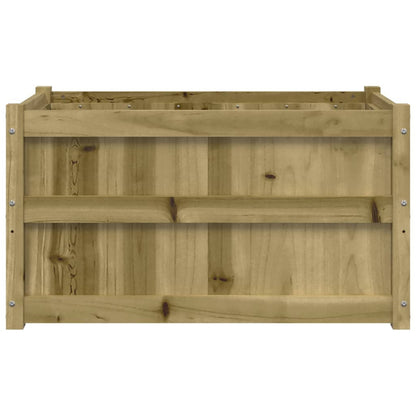 vidaXL Garden Planter 90x50x50 cm Impregnated Wood Pine