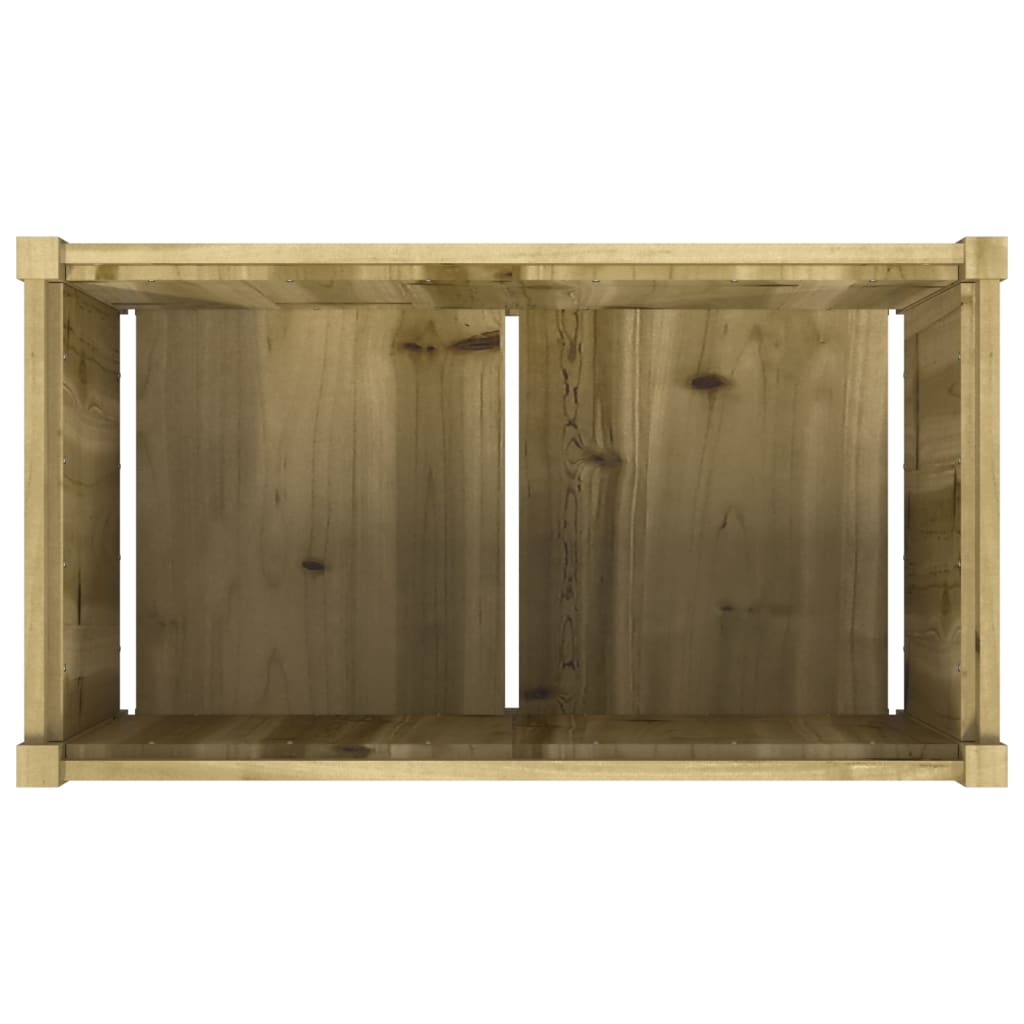 vidaXL Garden Planter 90x50x50 cm Impregnated Wood Pine